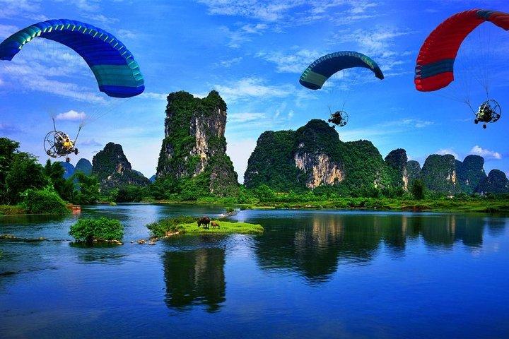 Yangshuo Parasailing Experience Ticket