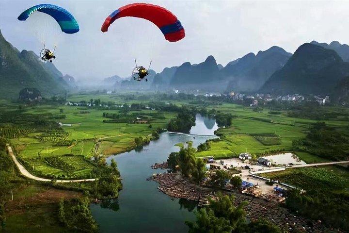 Yangshuo Parasailing Experience Ticket