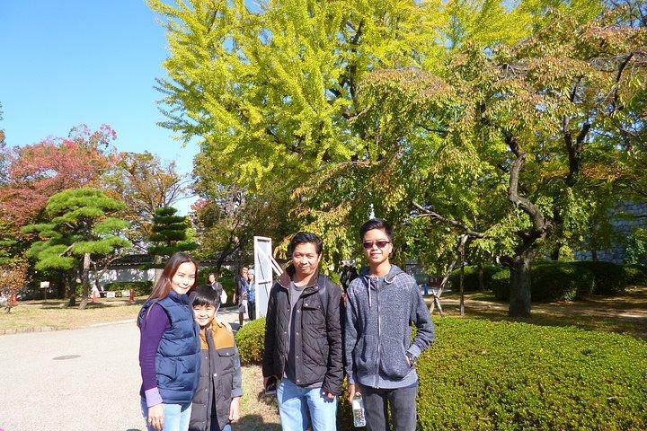 Osaka Castle und ein Besuch der längsten Einkaufsstraße Japans