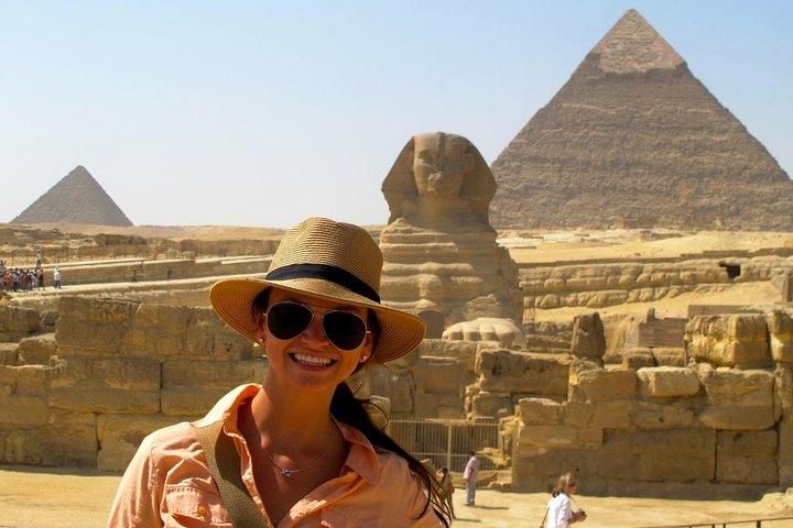 Pyramides de Gizeh, Sphinx incluent le Nil felluca Excursion d'une demi-journée