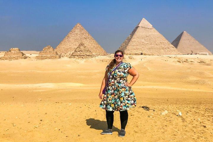 Giza Pyramids, Sphinx, Sakkara & Memphis tour included Camel Ride