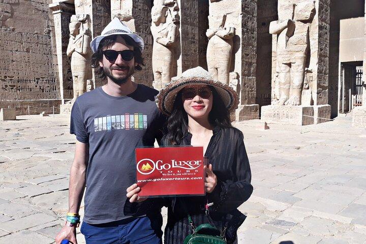 Tour privato di Valley of the Queens, Habu Temple e Valley of The Workers a Luxor