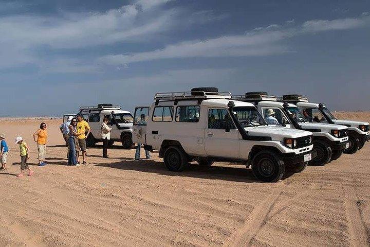 Desert Quad Bike Safari til Bedouin Village med kamelridning og middag fra Hurghada