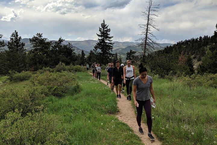 Randonnée aventure à travers le Front Range du Colorado, près de Denver