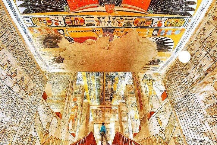 Tour privato di Habu Temple, Valley of the Kings and Workers Tombs