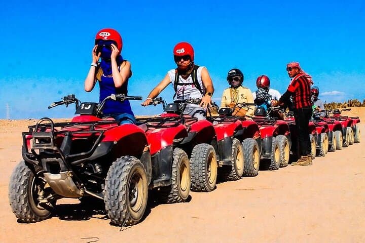 Morning Quad Bike Desert Safari Tour From Luxor Hotel or Nile Cruise