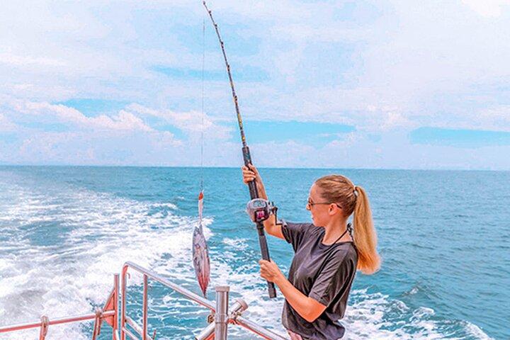 Excursion en bateau de pêche en haute mer au départ de Hikkaduwa