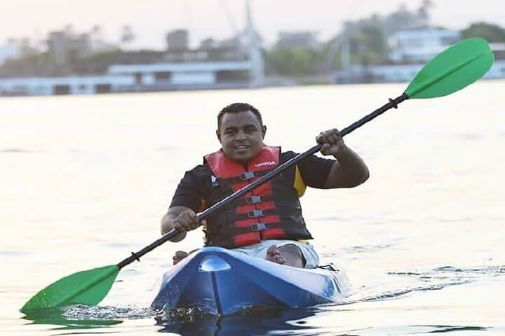 Luxor Kayak riding on the Nile