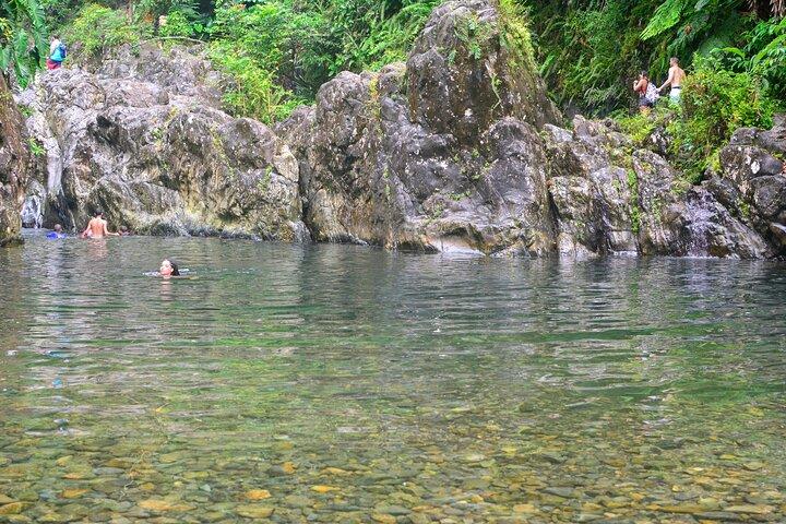 Kleingruppen-Wasserfall El Yunque & Wasserrutschen mit Pickup