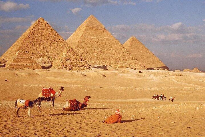 Privat heldagstur till Memphis, Saqqara, Giza Pyramids & Sphinx
