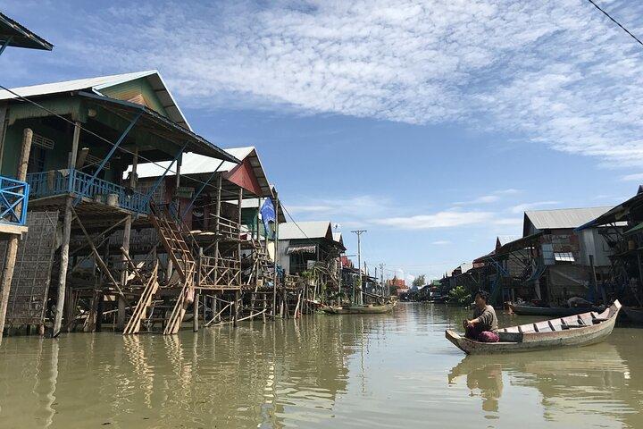 Excursion d'une demi-journée Village de pêcheurs Kampong Kleang Tonle Sap Lake Tours