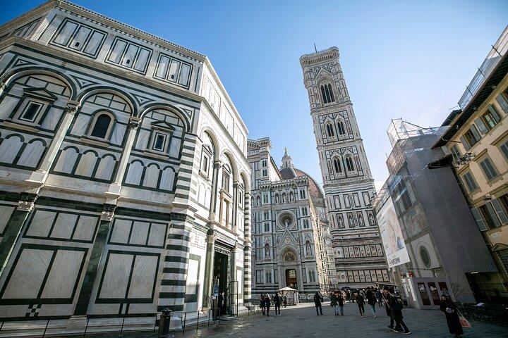 Florence Dome Climb & Private Guided Sightseeing Walking Tour mit Hotelabholung