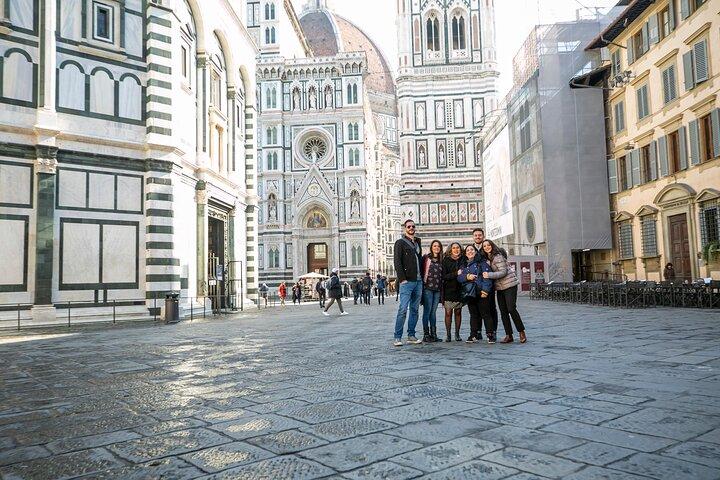 Florence Dome Climb & Private Guided Sightseeing Walking Tour mit Hotelabholung