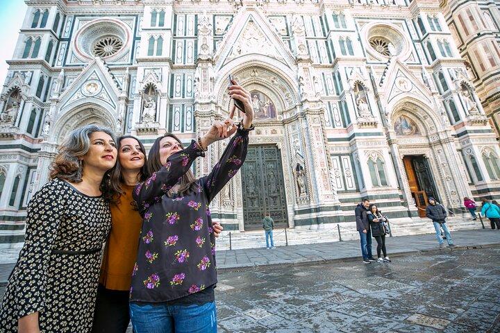 Florencia Dome Climb y visita guiada privada a pie con recogida en el hotel