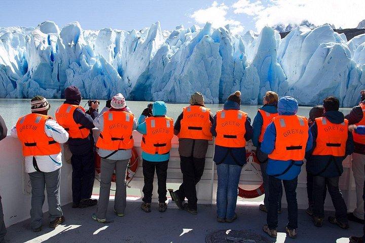 Grey Glacier Navigation in Torres Del Paine