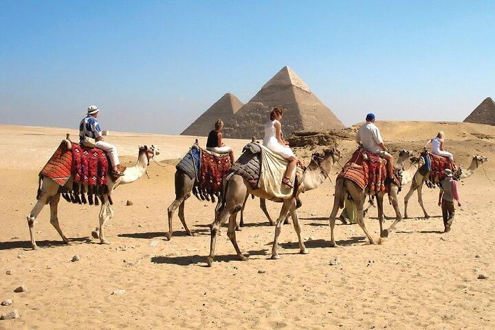 Excursion d'une journée complète aux pyramides de Gizeh, Sakkara, Memphis et Dahshur