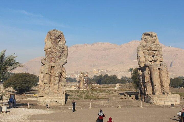 privétour naar de westelijke oever van luxor en lunch