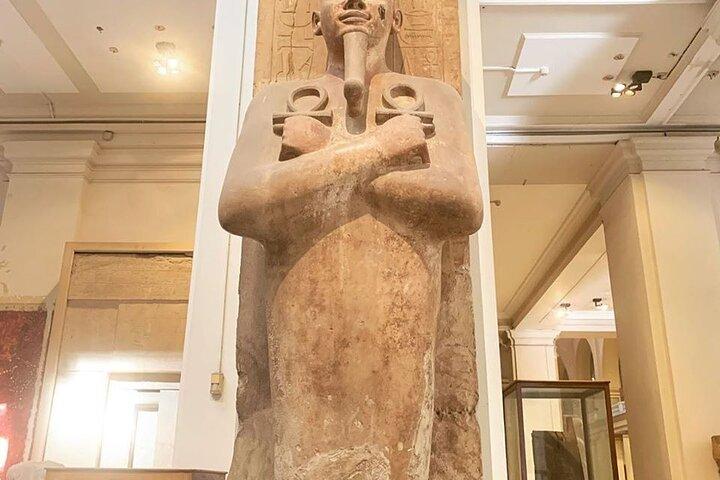 Tvådagars privat stadsrundtur i Kairo, Giza-pyramiderna och Saqqara + flygplatstransfer