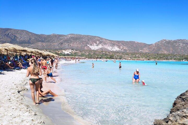 Chania: Elafonisi & Falasarna privat tur m/olivenoliesmagning