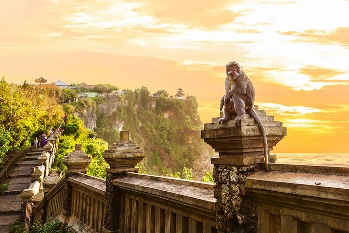 Skip The Line Tour: Uluwatu Temple och Kecak Fire Dance Tour – halvdag