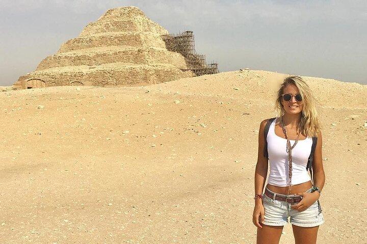 Tour di mezza giornata a Saqqara, Memphis e Dahshur Pyramids dal Cairo