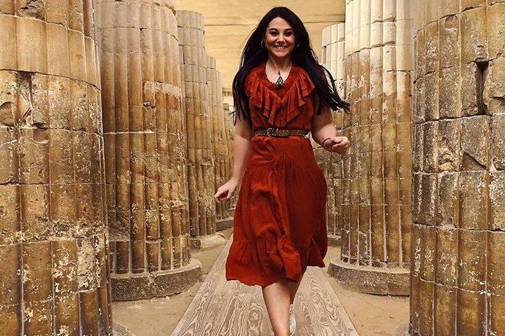 Tour privato di 8 ore delle piramidi di Giza, Memphis, Sakkara e Dahshur con pranzo