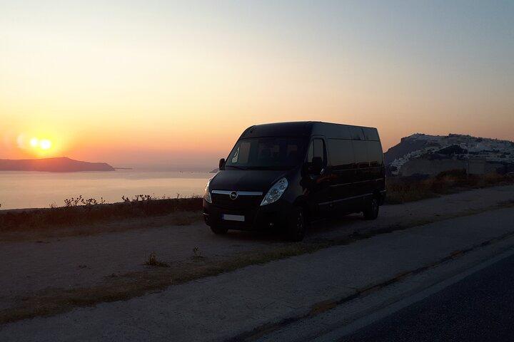 Servicios de chófer de Santorini por hora
