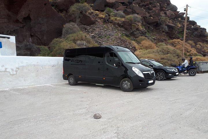 Servicios de chófer de Santorini por hora