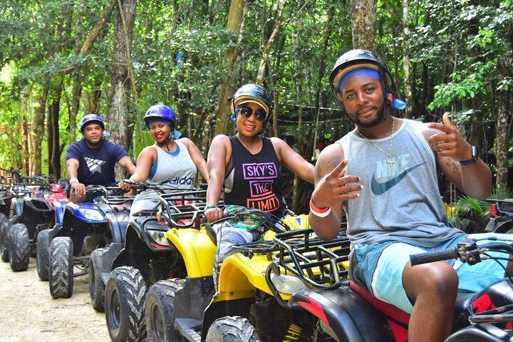 Cabalgata, ATV (Compartido), Cenote y Tirolesas - Aventura desde Cancún
