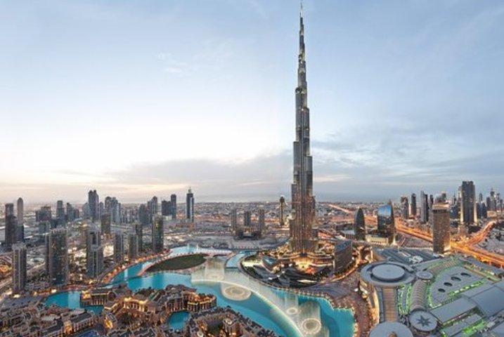 Dubai Burj Khalifa com ingresso e jantar no 124º andar