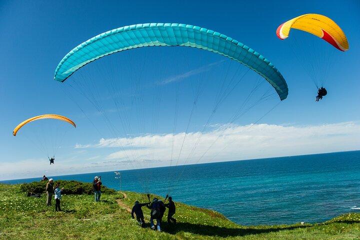 Expérience de parapente près de Lisbonne