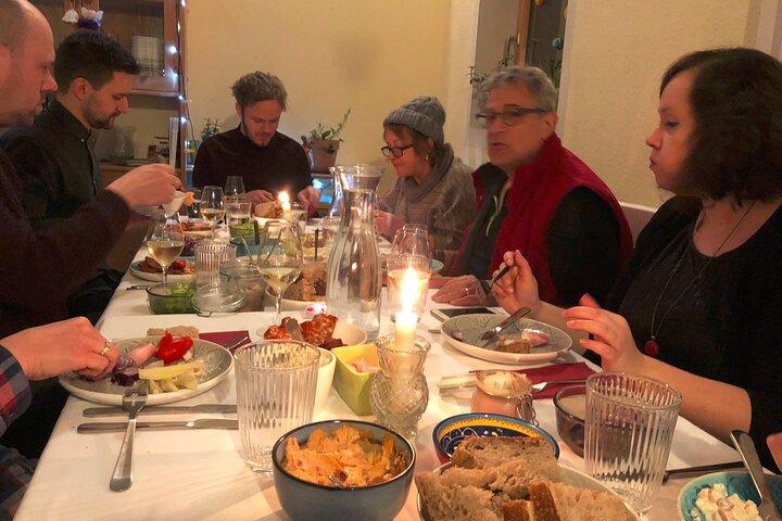 Jantar tradicional da vovó húngara em Budapeste