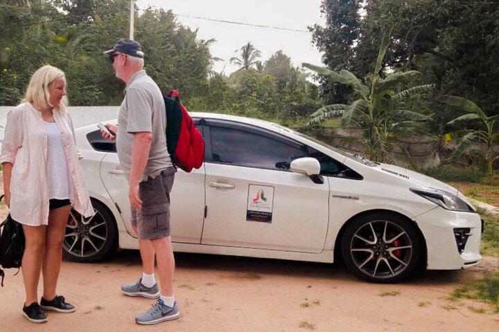 Transfer between Colombo Airport (CMB) and Blanca Cottage, Galle