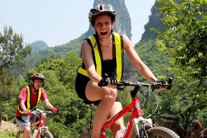 Heldags privat cykelaktivitet i Yangshuo