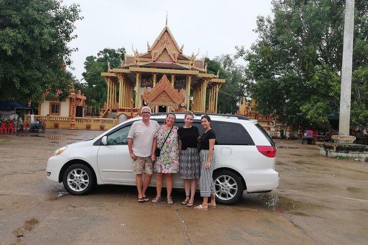 Privé taxitransfer Phnom Penh - Prek Chak Border - Hatien