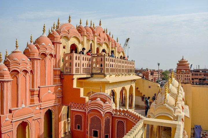 Colours of Jaipur: Sightseeing- og shoppingtur fra Delhi