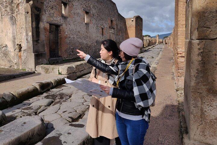 Tour privado a Pompeya con entradas rápidas a las ruinas y guía exclusiva