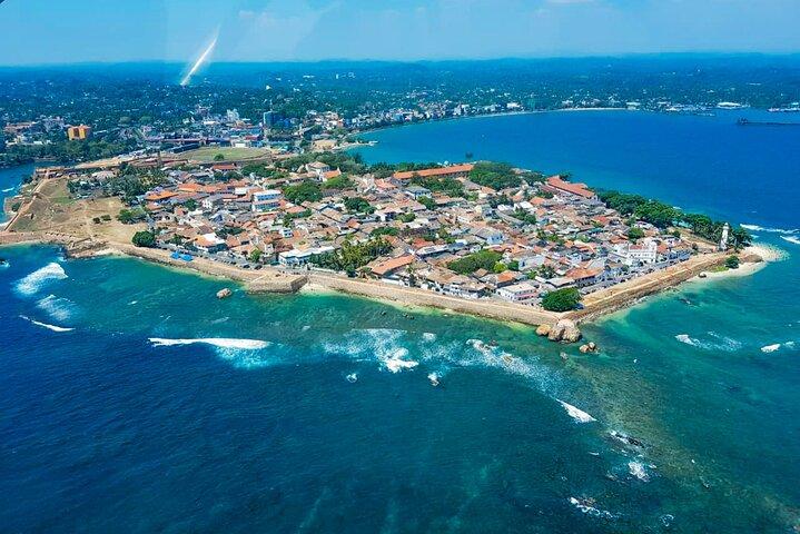 Scenic Galle en avion depuis l'aéroport de Koggala (KCT)