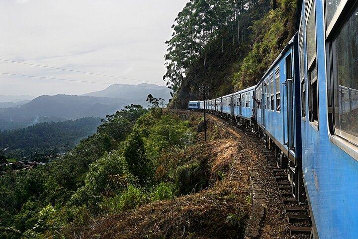 Nanu Oya to Ella train ride on (Train No: 1005 "Podi Menike")