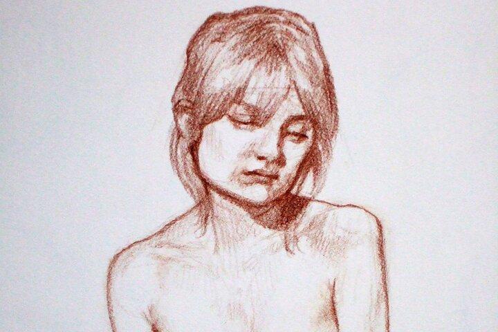 dibujas, retrato o desnudo!