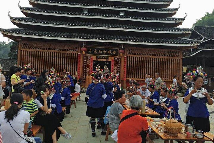 ロンジテラスからの1日三江成陽ツアーと桂林/陽朔の終わり