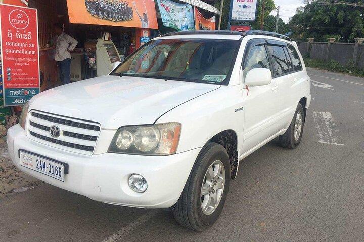 Taxi privé Transfert Battambang de/vers Phnom Penh