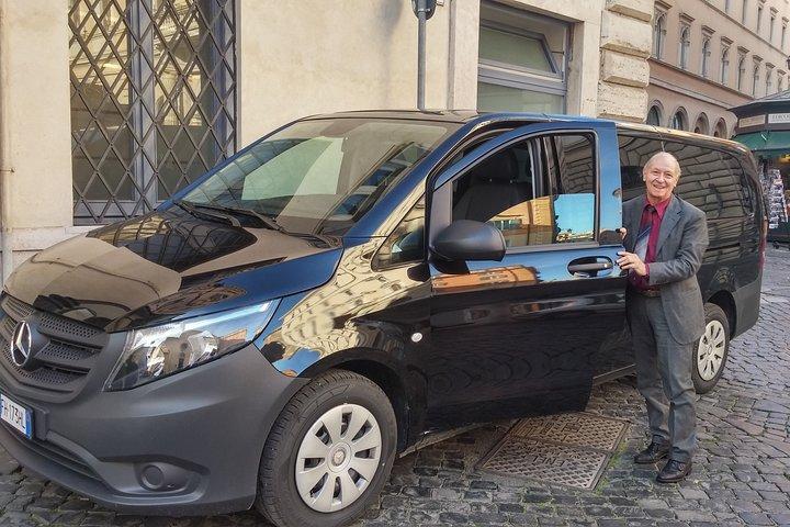 Visite privée avec guide et voiture de luxe: églises sacrées de Rome