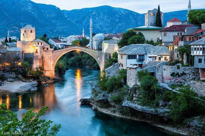 Mostar-tur med stopp vid Kravices vattenfall