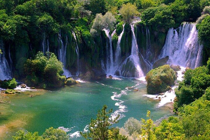 Mostar-tur med stopp vid Kravices vattenfall
