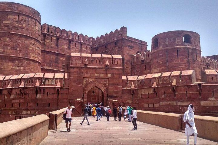 Privat Taj Mahal och Agra hel dags tur från Jaipur