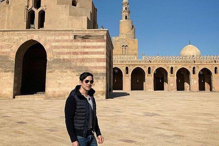 イスラム モスク、カイロ城塞、コプト派カイロへの半日ツアー