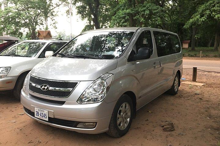 Privé taxitransfer Phnom Penh - Prek Chak Border - Hatien