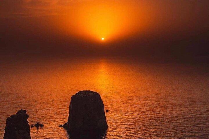 Excursão ao VULCANO LIPARI SCIARA DEL FUOCO saindo de Tropea