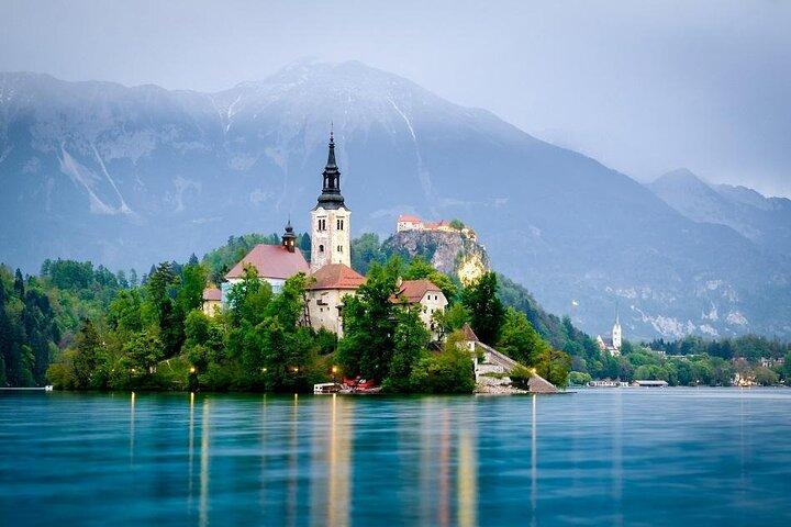 Visite en petit groupe au départ de Koper : Lac de Bled et Ljubljana